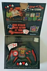 World Series of Poker Plug and Play 7-in-1 Casino by Excalibur New Package SH5