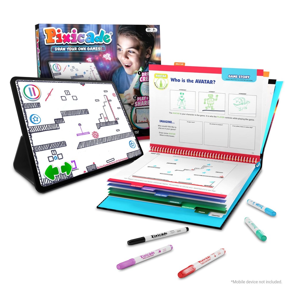 Pixicade! Turn Drawings Into Playable Video Games! | Doodle & Draw, Snap Play…