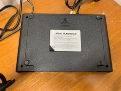 Atari H10608 Flashback Video Game Console With Two Wired Controllers UNTESTED