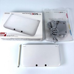 Nintendo 3DS XL LL White NTSC-J Japanese Edition Console [Near Mint]