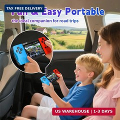 Handheld Game Console for Kids 3.5″ IPS Large Screen Rechargeable,Preloaded 216