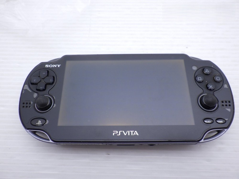 [Working] PlayStation Vita 3G/Wi-Fi Model (PCH-1100/Crystal Black) PS Vita japan