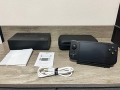 Powkiddy RGB10S Black Retro Handheld Console – Used – Tested Working