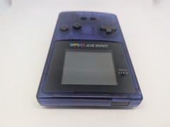Nintendo Gameboy Color MidnightBlue Toysrus Limited Edition Soft Pokemon Gold