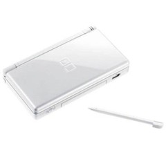 Nintendo DS Lite Rare Asian Release + Extra Battery! – Crystal White Color
