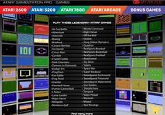Atari Game Station Pro: 200+ Classic Games, HDMI, Wireless Joysticks & RGB Li…
