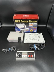Nintendo NES Classic Edition CLV-001 Console Controller Manuals Box, Works