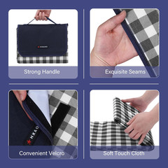 Picnic Blanket Outdoor Extra Large Picnic Mat 80″X60″ Camping Blanket Beach Blan