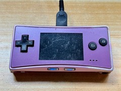 Nintendo Gameboy Micro OXY-001 Pearl Lavender Purple Handheld System Console