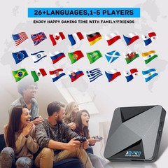 Smooth 4K Retro Game Console – 65,000 Games, Dual System & Dual Band Wi-Fi