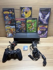 Playstation 2 Ps2 System Crash Bandicoot Spyro The Dragon PS2 Bundle Lot