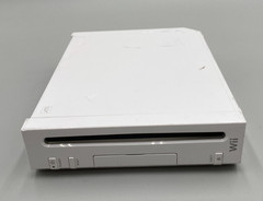 Nintendo Wii RVL-001 Home Console White + 2 Controllers/Red Steering Wheel C