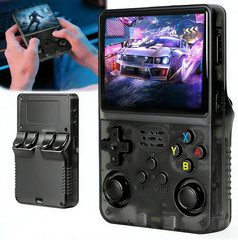 R36S Retro Handheld Game Console, 3.5 Inch 640X480 IPS Screen, 64GB Built-In 15,
