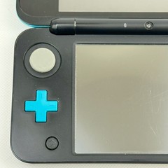 Nintendo new 2DS XL LL Turquoise x Black Console Boxed A Rank Japanese Only 24