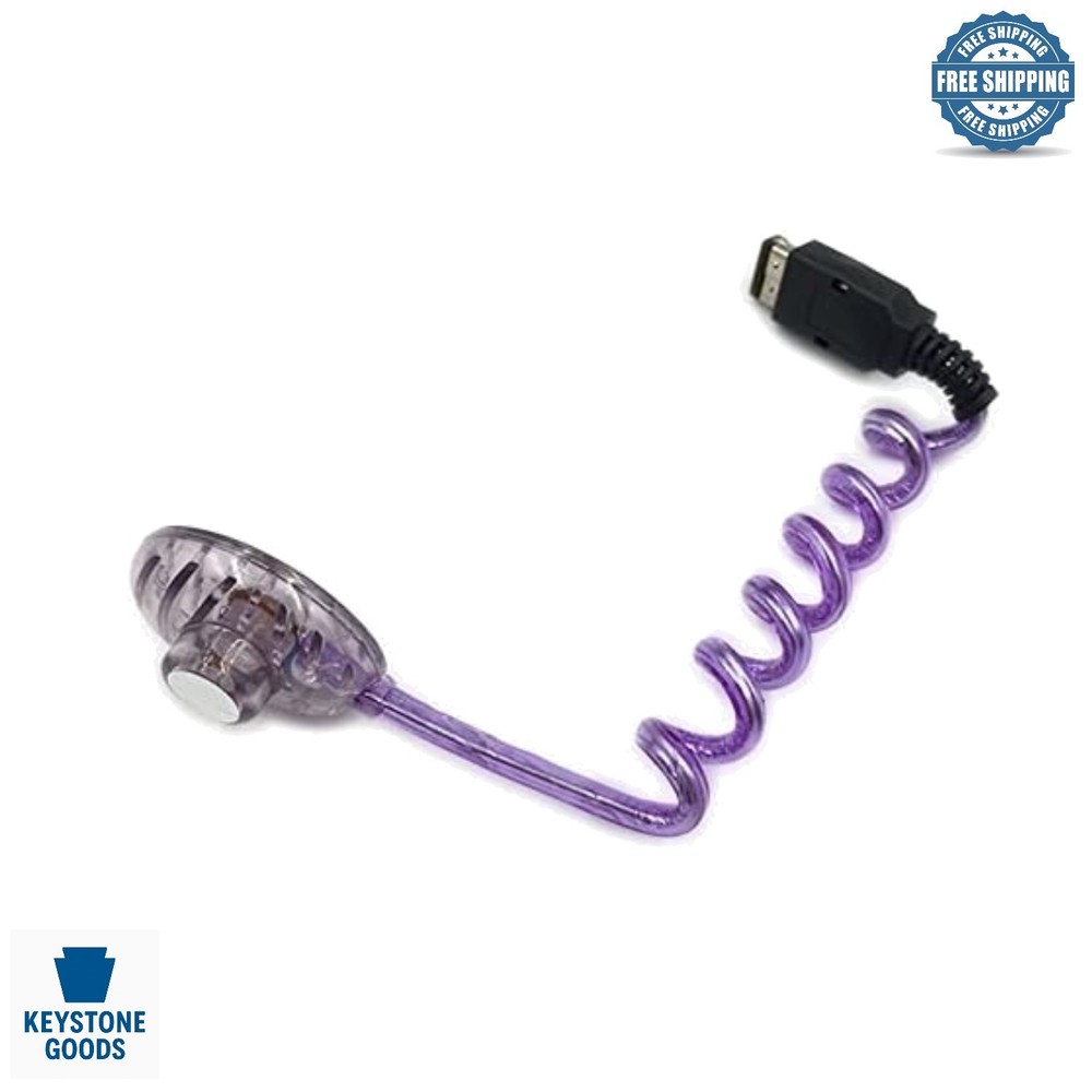 Flexible LED Worm Light for GBC & GBP Consoles – Water-Resistant, Battery-Pow…
