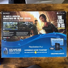Sony PlayStation 4 The Last of Us Remastered 500GB Console Bundle W/6 Games