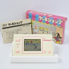 LCD Game CAKE SHOP Handheld Console Boxed Game Watch Bandai 6026