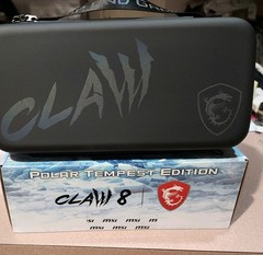 MSI Claw 8 AI+ A2VM Polar Tempest Edition 32GB RAM / 2 TB White NEW With CASE
