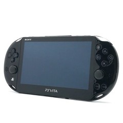 SONY PS Vita PCH-2000 Slim Black Wi-Fi LCD FW:3.01 w/ Charger, Box “Mint”