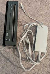 Ninetendo Wii RVL-101 USA Black Console & Power Cable TESTED & WORKS