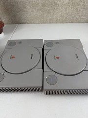PlayStation PS1 Console Only Lot Of 2 For Parts SCPH-9001 & SCPH-7001 PARTS READ