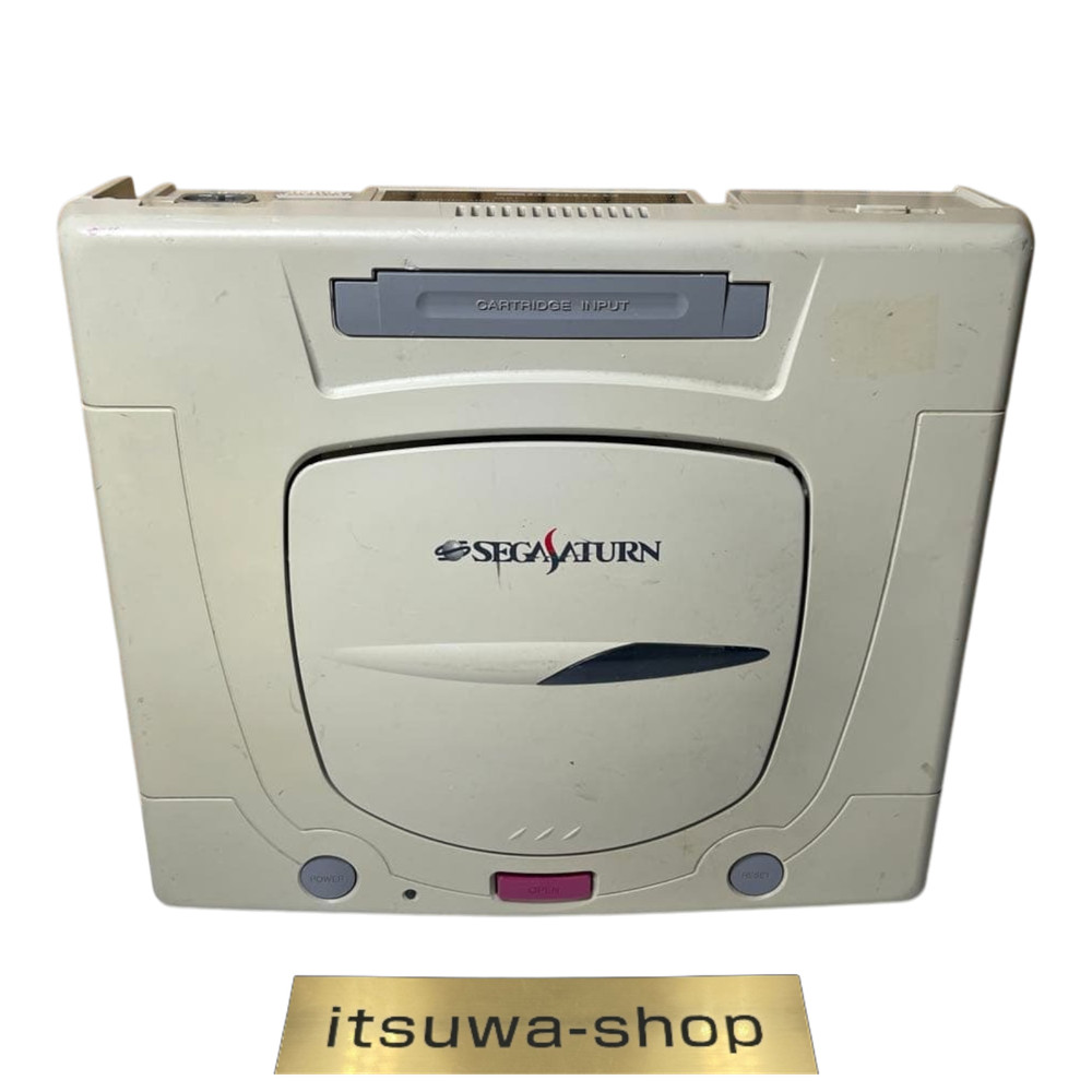 Sega Saturn Console System White HST-3220 console only From JAPAN