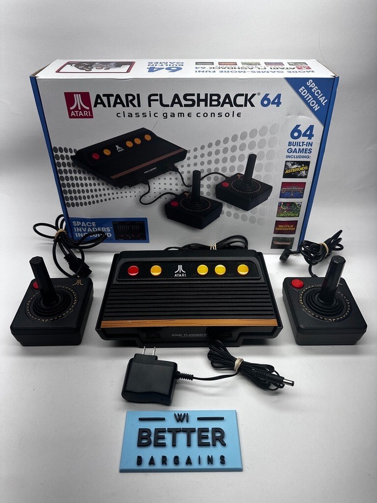 Atari Flashback 64 Special Edition Console w/ Box & 64 Built-in Games
