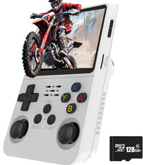 R36S Retro Handheld Game Console with 3.5″ IPS Screen and Linux System