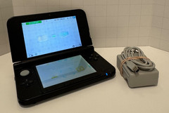 Nintendo 3DS XL/LL Silver Region Free W/ Charger
