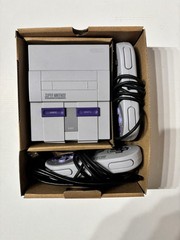 Nintendo Super Nintendo Classic Edition Console w/ Games, 2 Controllers, Box