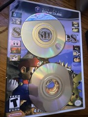 Nintendo GameCube Console w/Games (Melee/Eternal Darkness), Power, Controller