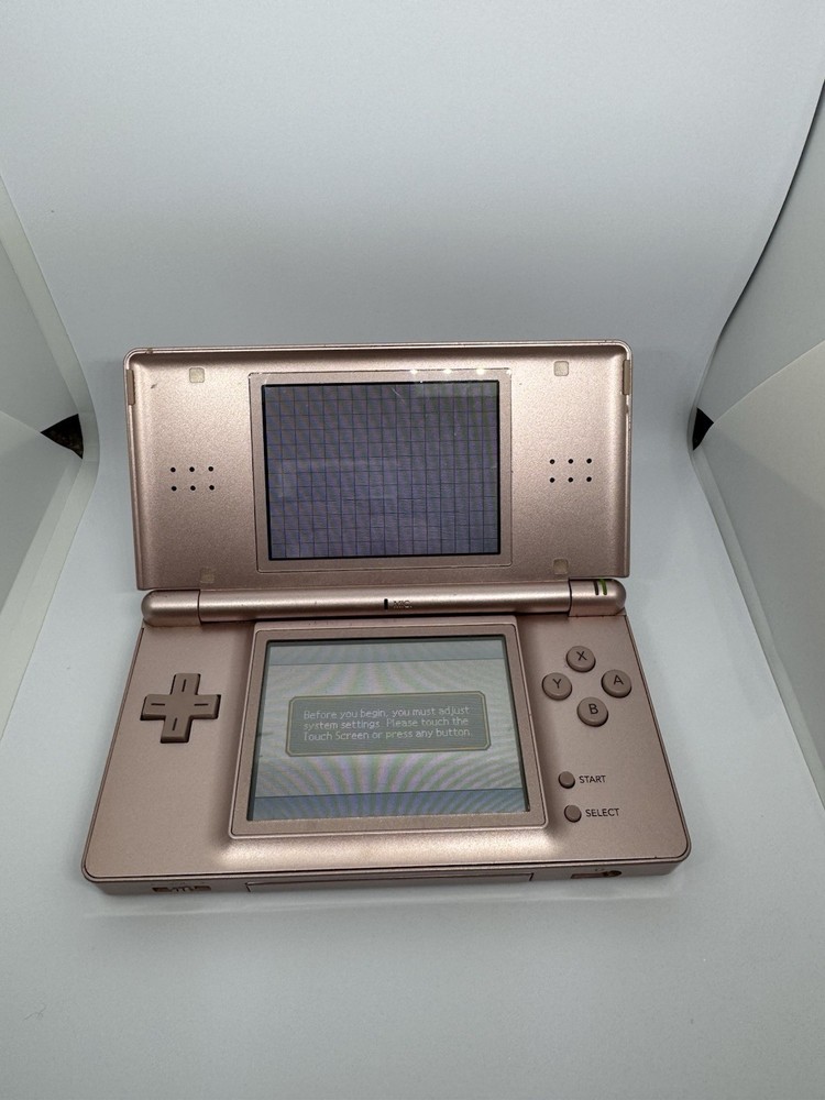 Metallic Rose Nintendo DS lite Games Bundle Tested