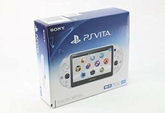 Sony PS Vita Slim Glacier White 2000 w/Box Charger Handheld System From Japan