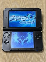 Nintendo 3DS LL Red Black Console Only Tested Working Japanese Version
