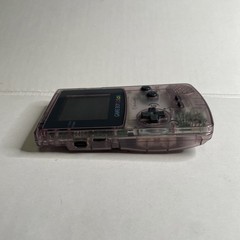 GameBoy Color Clear Atomic Purple Console Nintendo Read Description