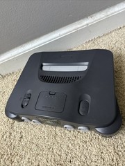 Nintendo 64 Console Only No Cables Or Controllers, TESTED WORKING GOOD CONDITION