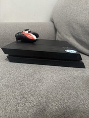 Sony PlayStation 4 Console Black with SCUF Impact Controller. Cables provided