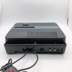 Sharp Twin Famicom Console System Black New Belt AN-505-BK Japanese Tested