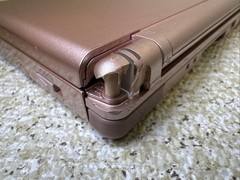 Nintendo DS Lite USG-001 Metallic Rose W/Charger, Stylus & 7 Games Tested/Works