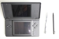 Nintendo DS Lite Handheld Video Game Onyx Big Brain Academy USG-001 #9e4