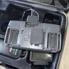 SEGA Game Gear Handheld System – W/ bag & Magnifier- Black (parts or repair)