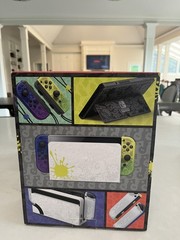 Nintendo Switch OLED Splatoon 3 Edition Bundle CIB w/ 8 Controllers & Dock