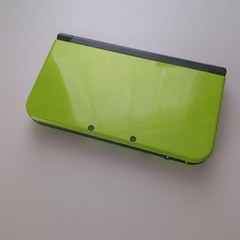 Nintendo New 3DS XL Lime Green Black Console Excellent Tested w/ Stylus Charge