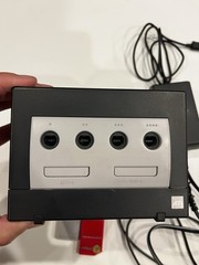 Nintendo GameCube Console DOL-101(USA) OEM Power Cord + 2 Memory Cards