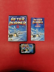 Afterburner Retro Game Microcomputer Software w/ Manual & Damaged Cover