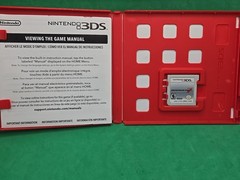 Nintendo 3DS XL SPR-001 Black With 2 Games, Charger and Memory Card 4gb Tested