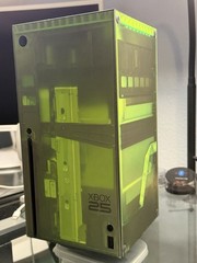 Xbox Series X with Customized 25th Anniversary Theme