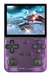 K36 Retro Handheld Video Game Console 16000+ Retro Games! 3.5 in Purple !!
