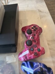 Sony Playstation 3 PS3 Slim CECH-3001A Console 6 Games 2 Controllers GTA COD