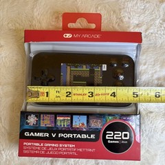 MY ARCADE Portable Handheld Gaming System (220 Built-in Games)